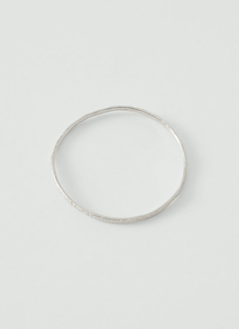 Emily Nixon Fine Silver Urchin Bangle | Silver