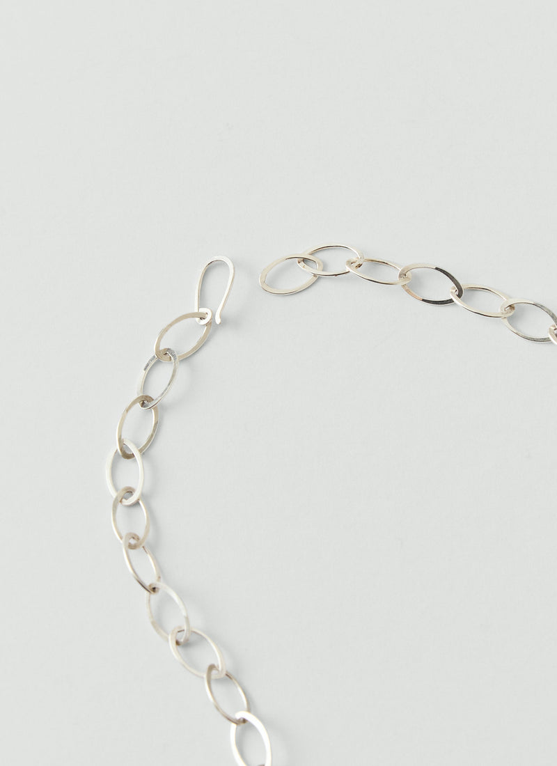 Emma Craig Round Silver Chain Necklace | Silver