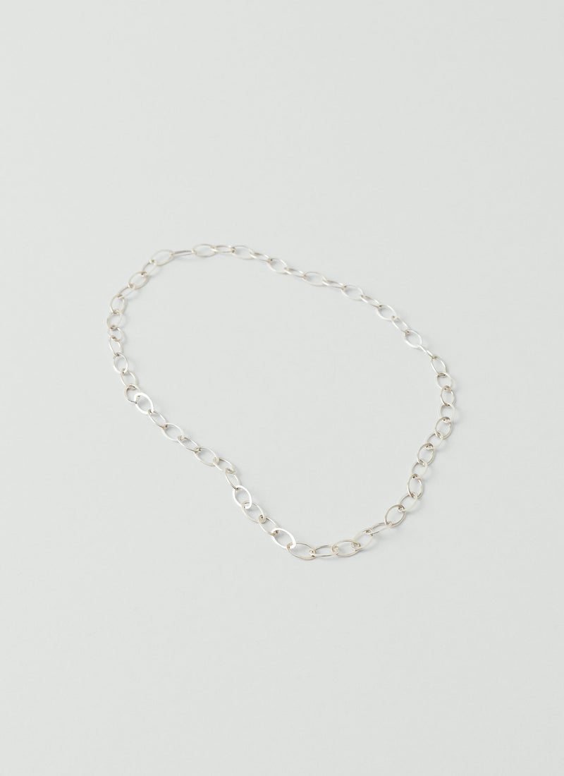 Emma Craig Round Silver Chain Necklace | Silver