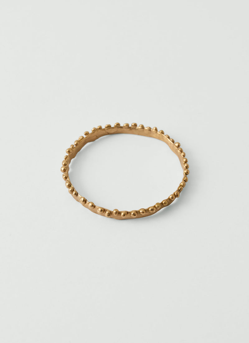 Alba Bronze Crown Bangle | Bronze