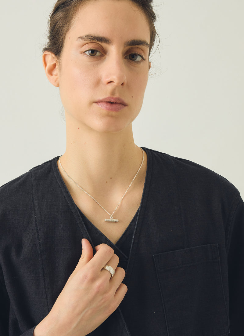 Sally Lacock Silver Bark Ring | Silver