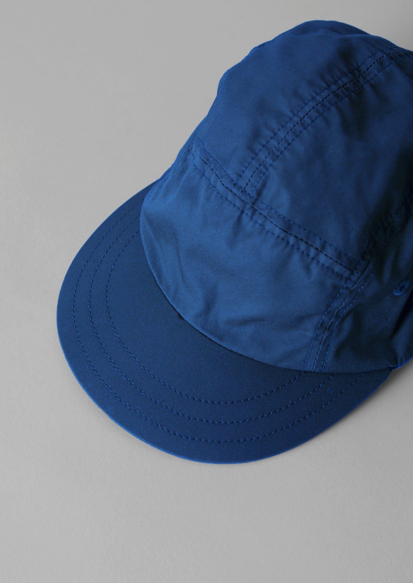 Decho Weatherproof Cotton Panelled Cap | Blue