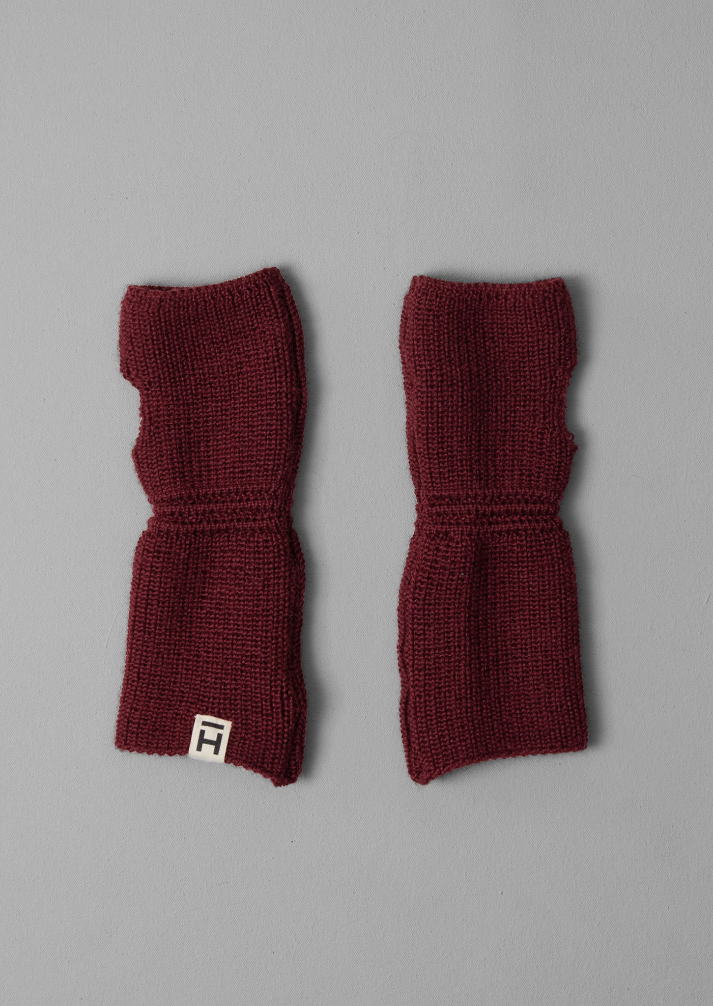 Burgundy wool gloves discount