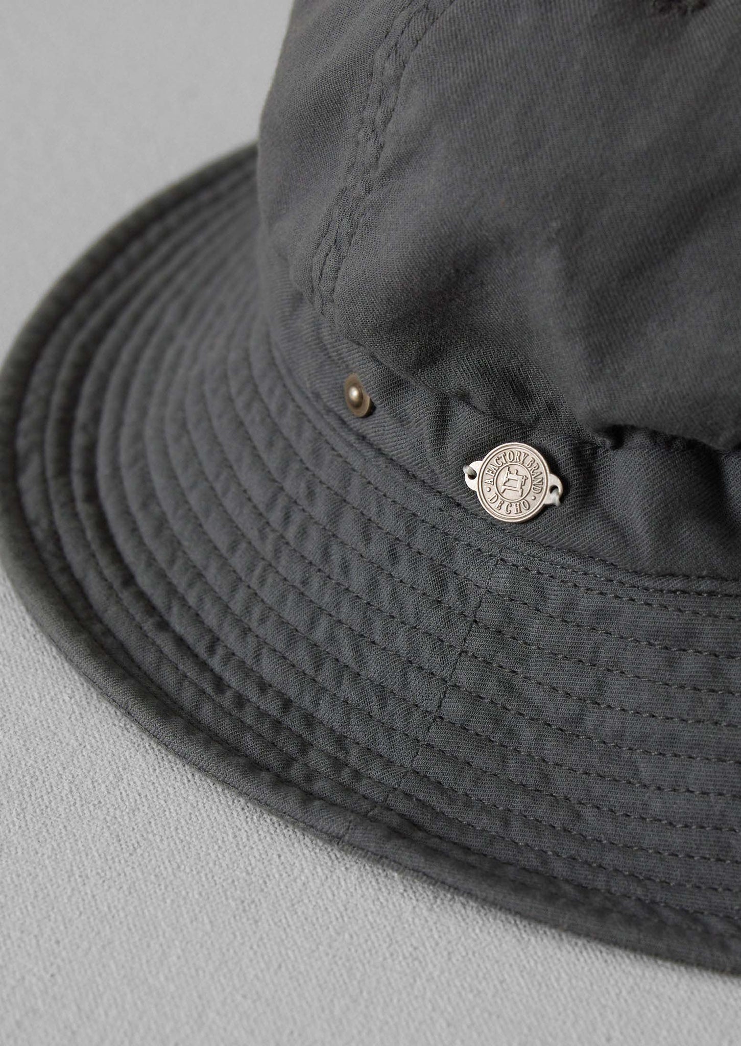 Decho Washi Sun Hat | Washed Grey