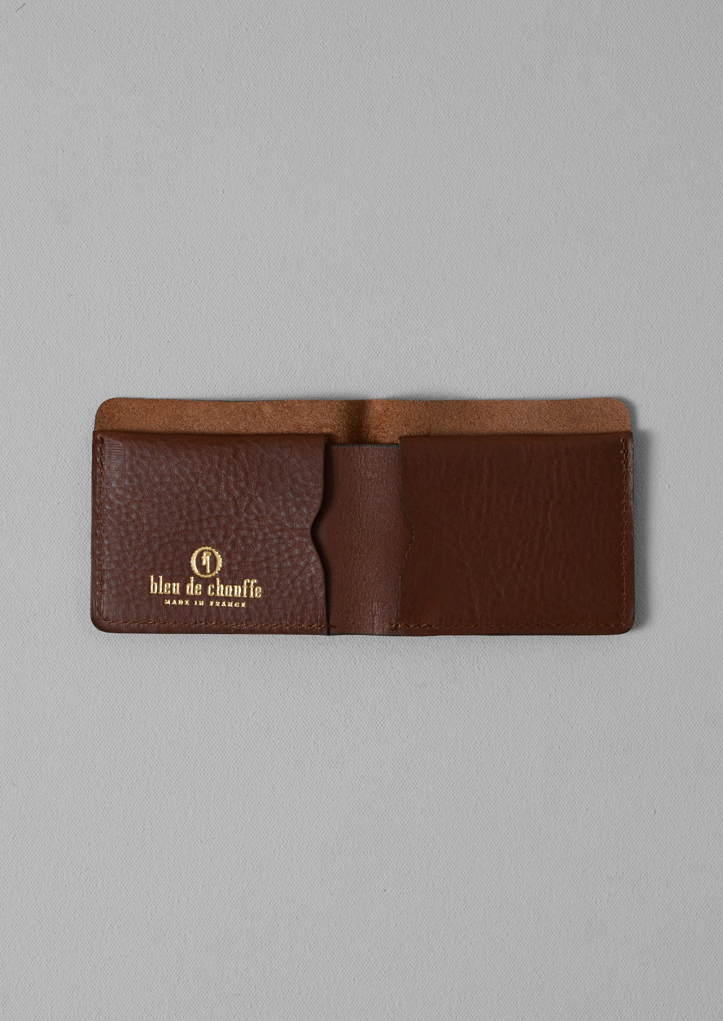 Bleu De Chauffe Leather Card Wallet | Tan