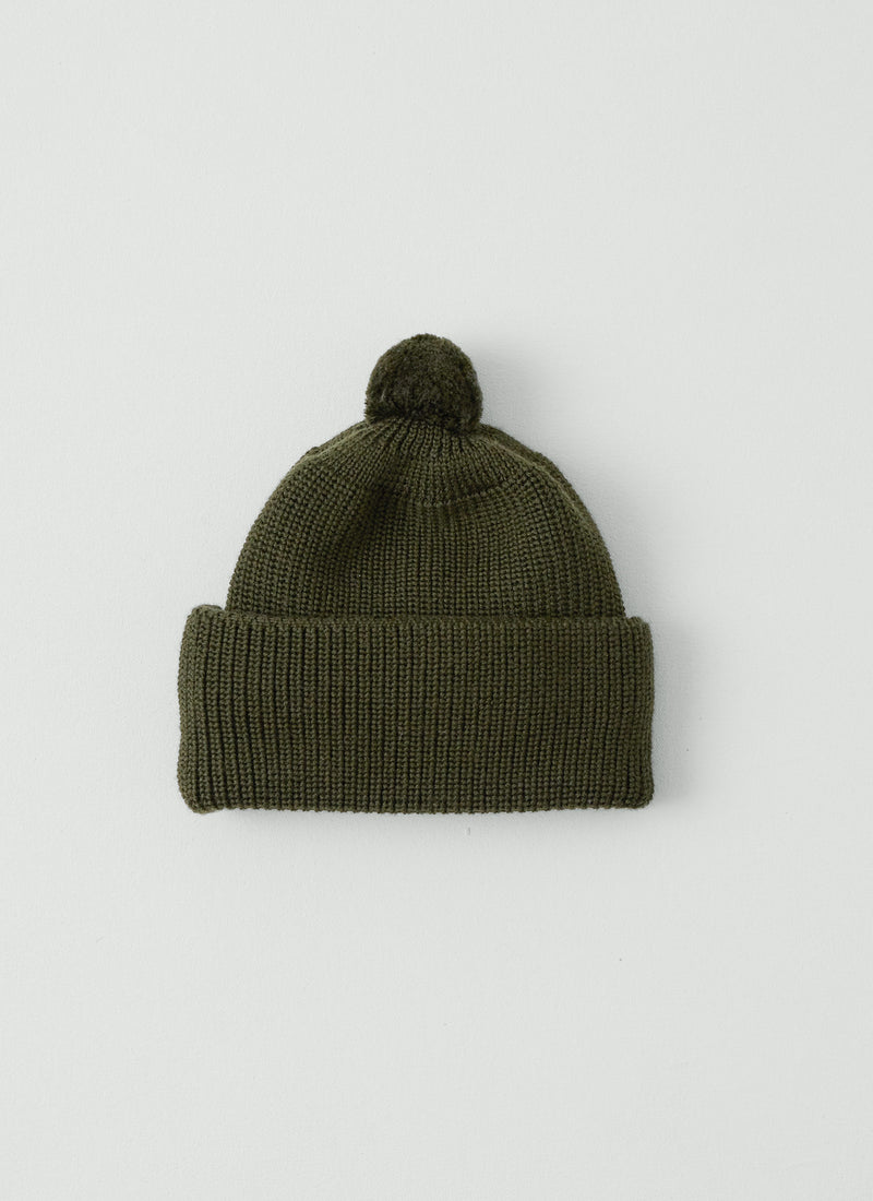 Heimat Expedition Bobble Hat | Olive