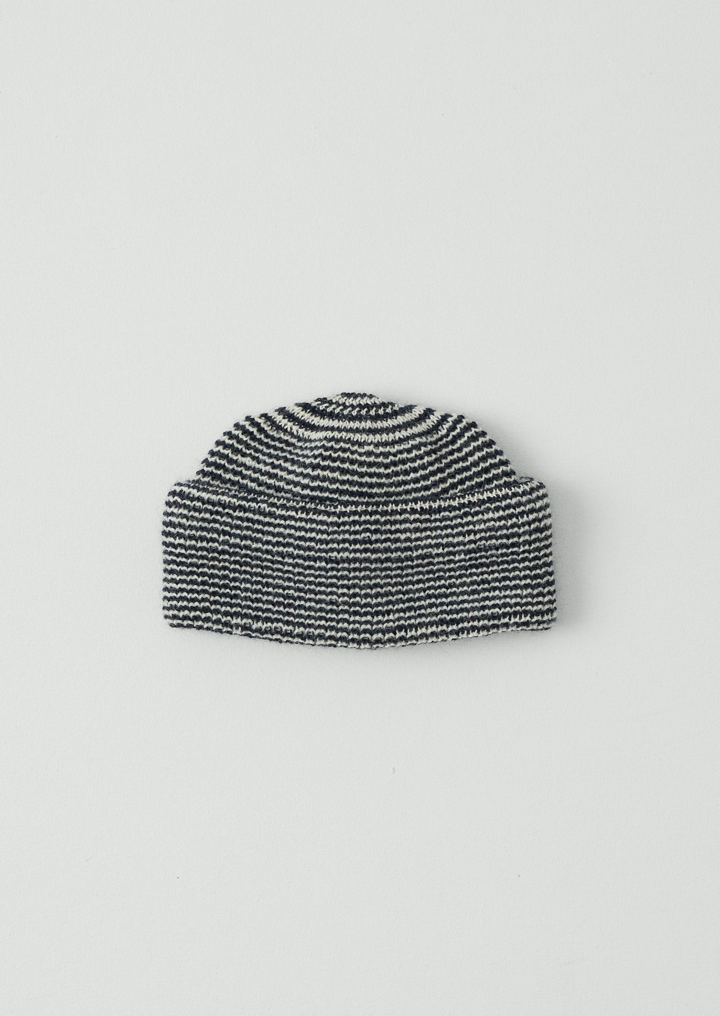 Heimat Mechanic Fine Stripe Hat | Ink/Seashell