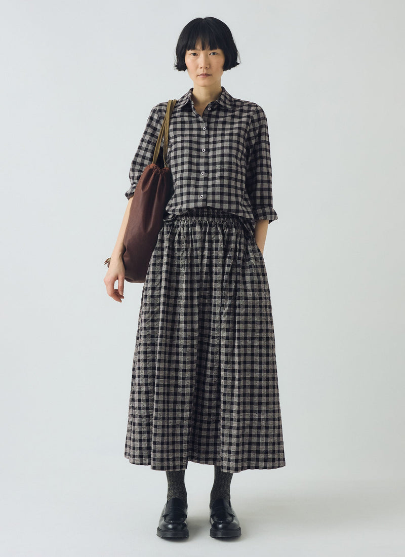 Kate Sheridan Waxed Cotton Bow Rucksack | Chestnut