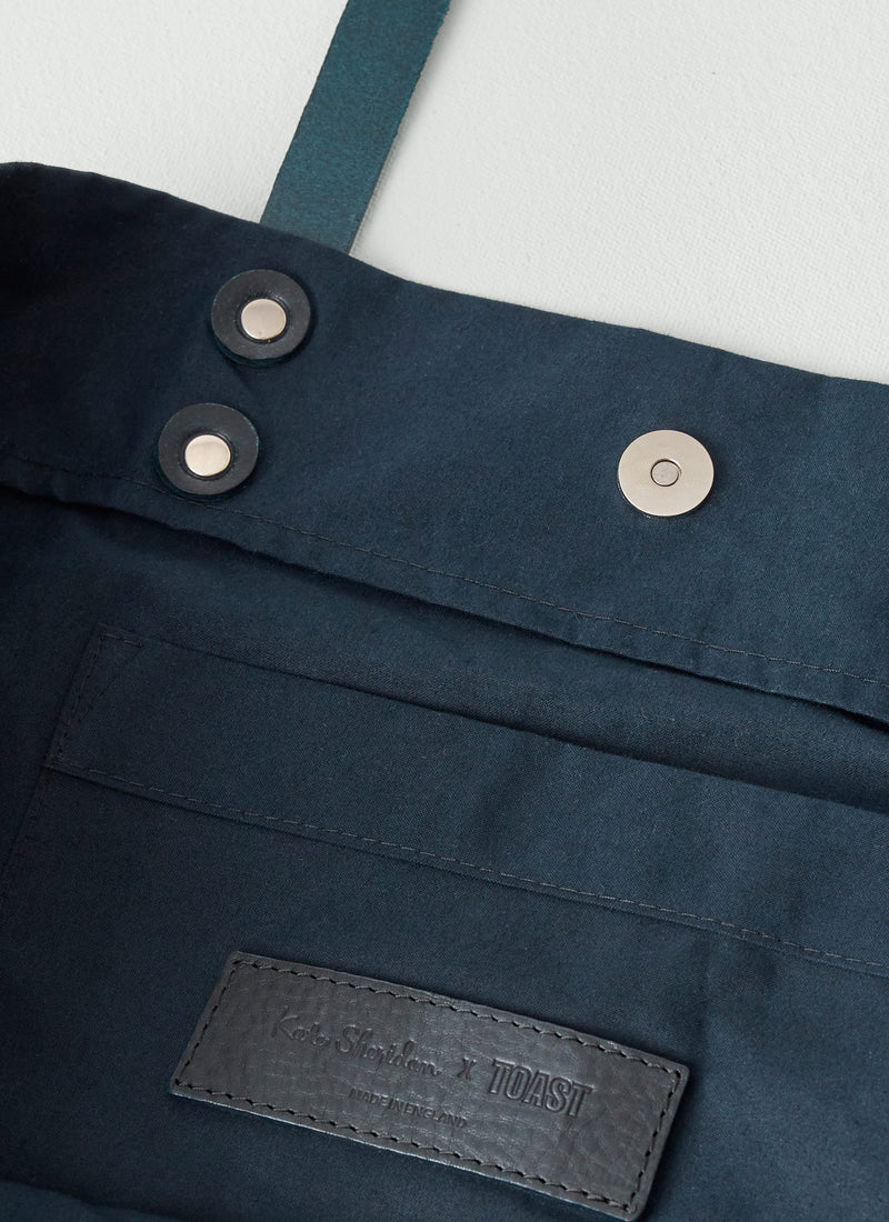 Kate Sheridan Waxed Canvas Tote | Midnight
