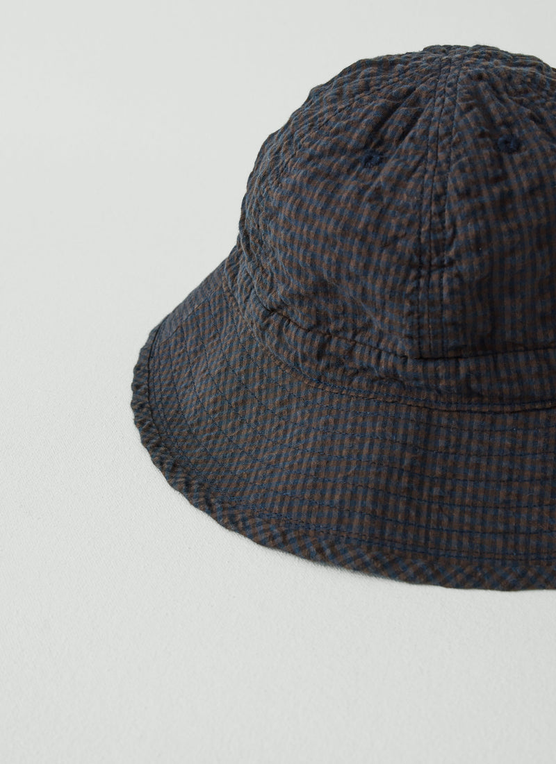 Decho Washi Sun Hat | Brown/Navy