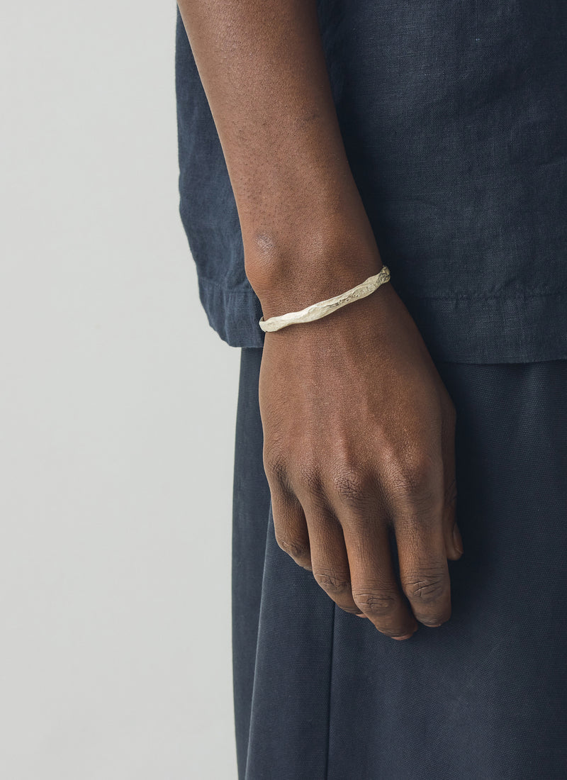 Emily Nixon Men’s Relic Silver Cuff | Silver