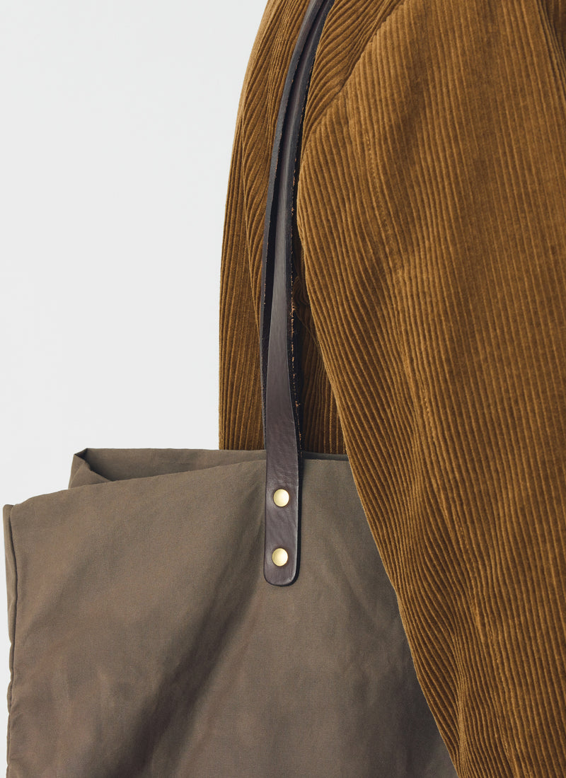 Kate Sheridan Giga Waxed Cotton Tote Bag | Bracken