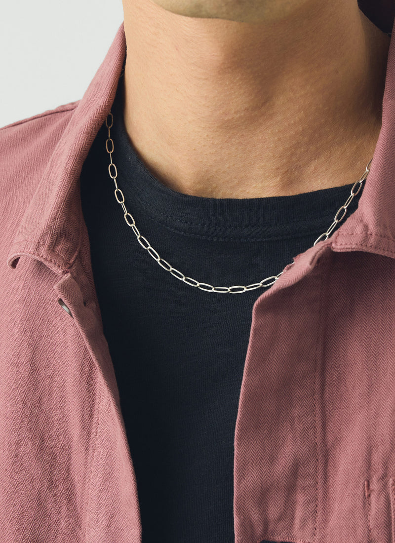 Emma Craig Silver Oval Chain | Silver