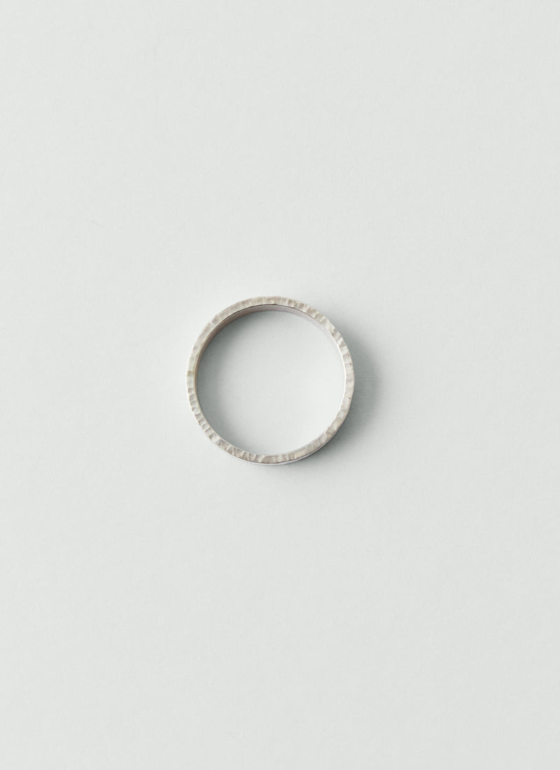 Emma Craig Silver Hammered Ring | Silver
