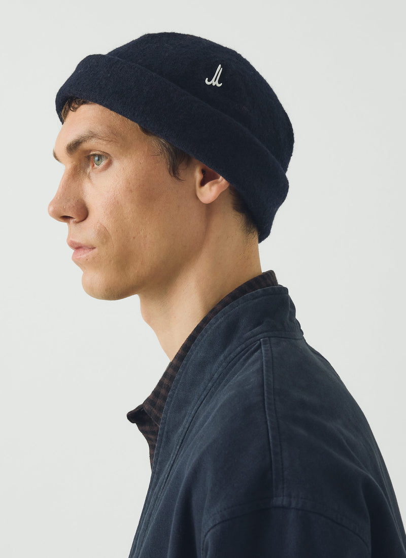 Muehlbauer Japanese Wool Hat | Dark Navy