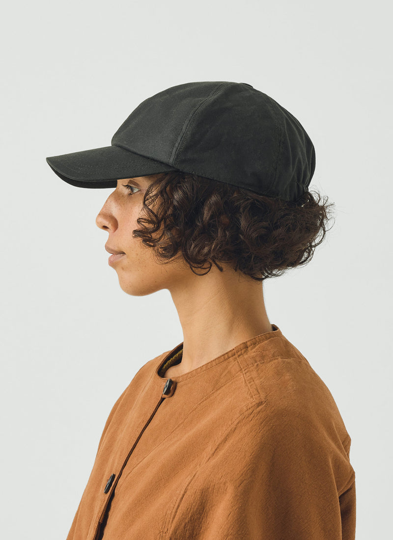 Beton Cire Wax Cotton Cap | Olive