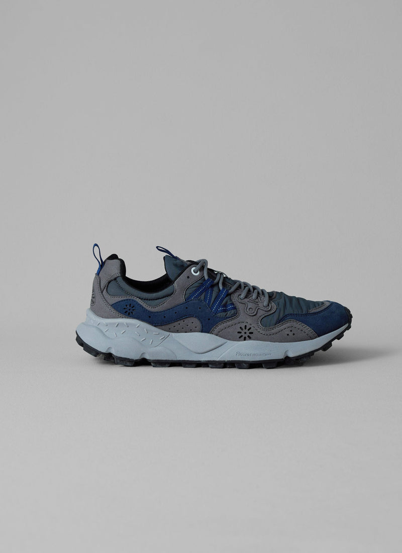 Flower Mountain Yamano Panelled Trainers | Charcoal