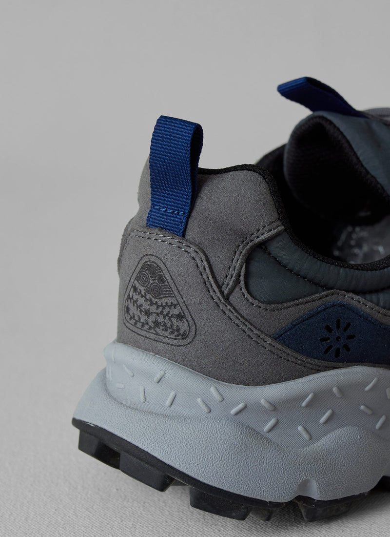 Flower Mountain Yamano Panelled Trainers | Charcoal
