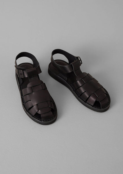 Fracap Leather Sandals
