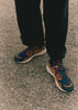 Flower Mountain Yamano Kaiso Panelled Trainers | Indigo/Ginger
