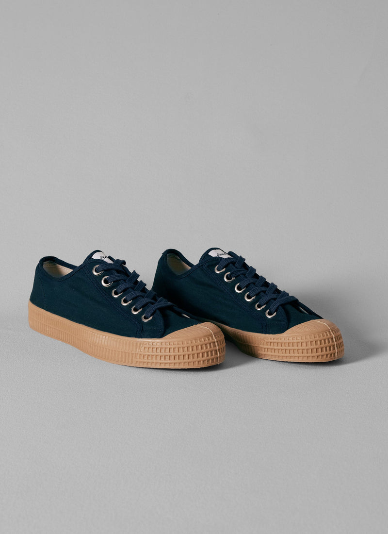 Novesta Star Master Waxed Cotton Trainers | Indigo