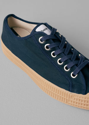 Novesta Star Master Waxed Cotton Trainers | Indigo
