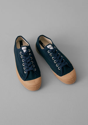 Novesta Star Master Waxed Cotton Trainers | Indigo