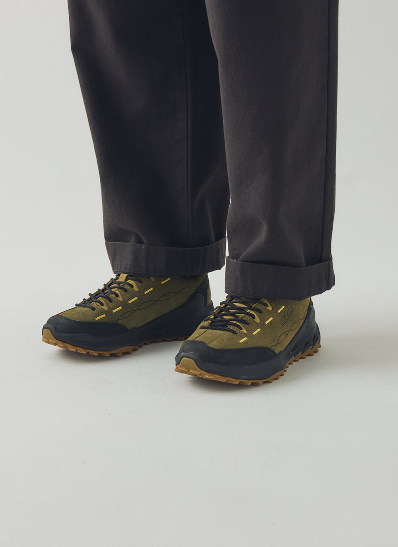 Keen Jasper Zionic Trainers | Dark Olive/Khaki