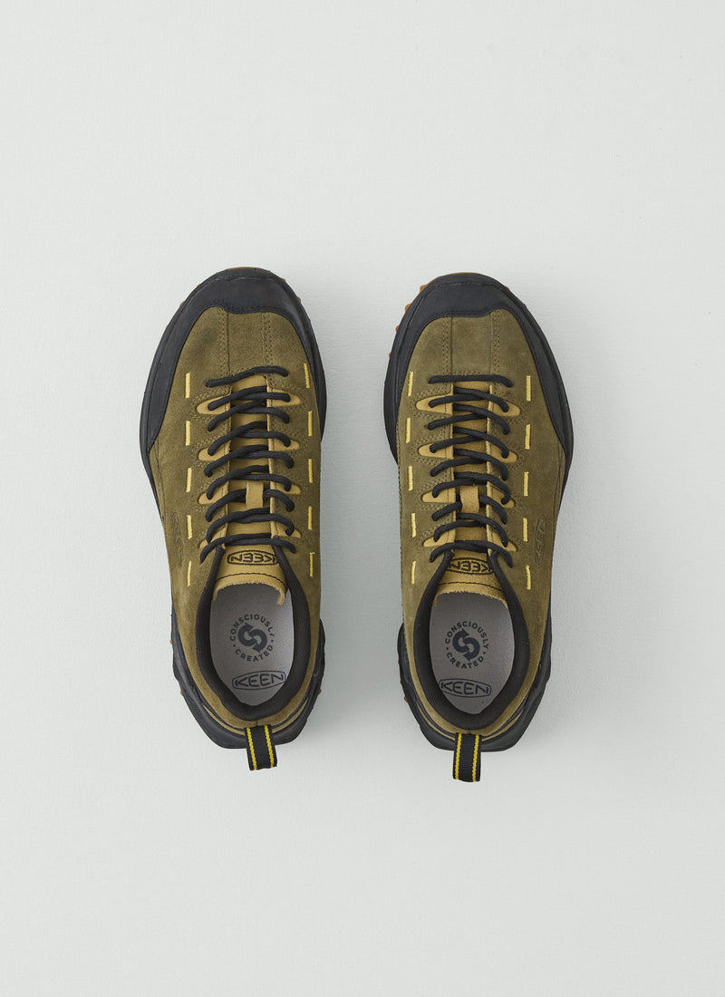 Keen Jasper Zionic Trainers | Dark Olive/Khaki