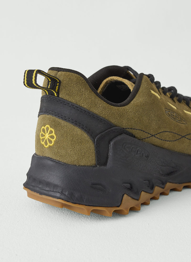 Keen Jasper Zionic Trainers | Dark Olive/Khaki