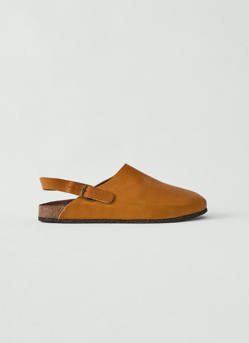 La Botte Gardiane Leather Mules | Natural
