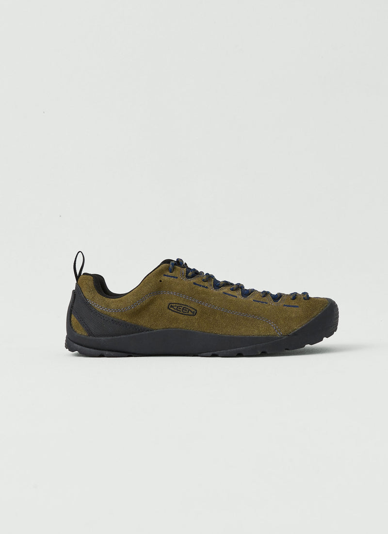 Keen Jasper Lace Up Trainers | Dark Olive/Navy
