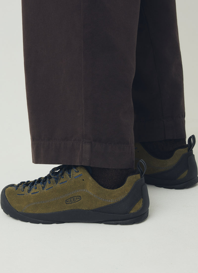 Keen Jasper Lace Up Trainers | Dark Olive/Navy