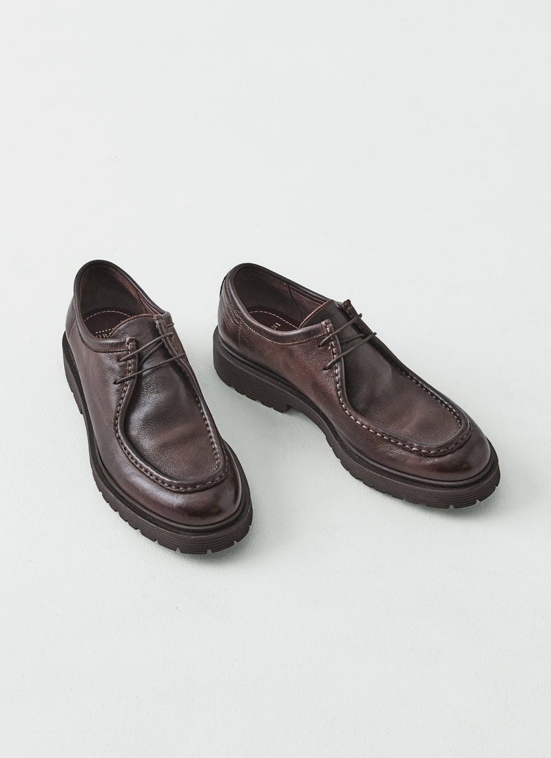 Sturlini Leather Lace Up Shoes | Chocolate