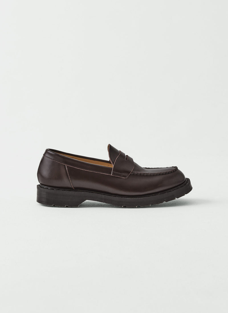 Solovair Leather Loafers | Cordovan