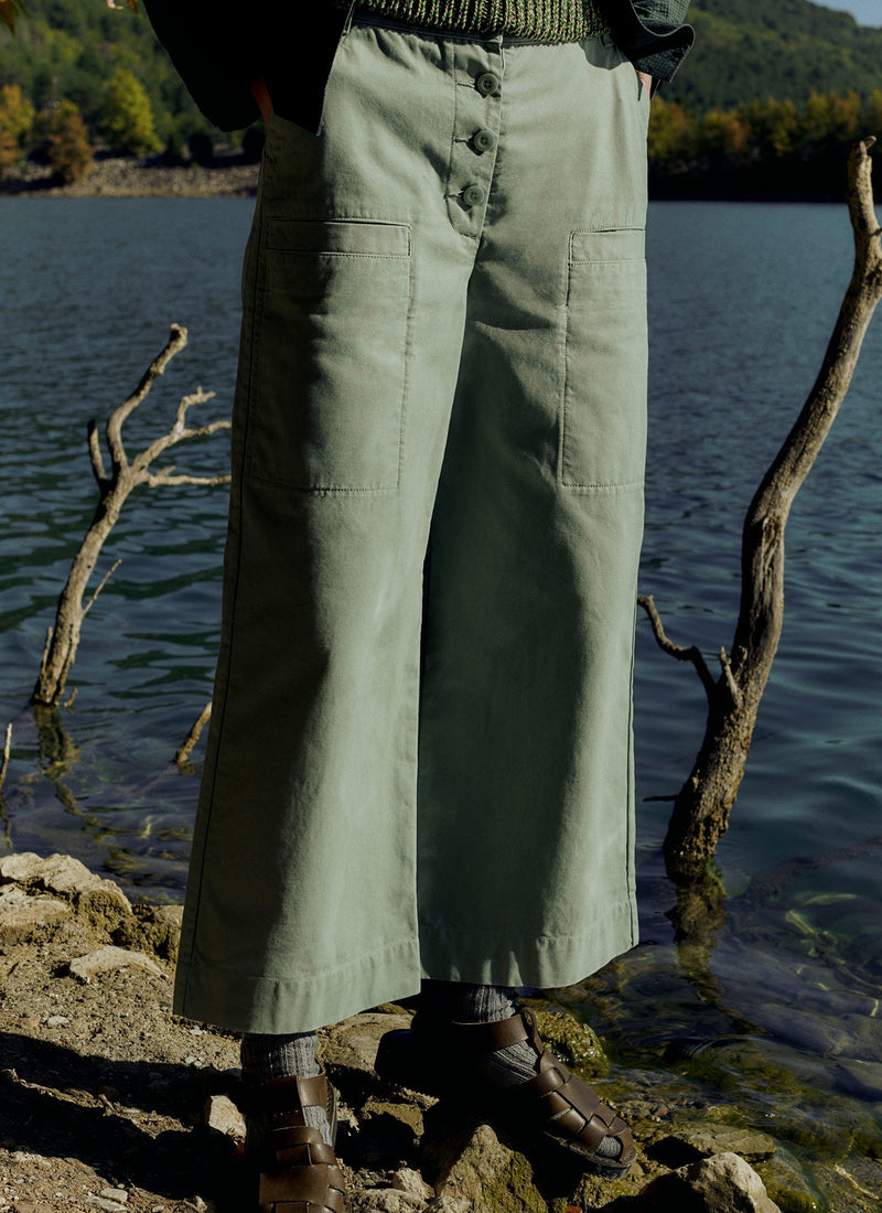 Fracap Ola Sandals | Olive