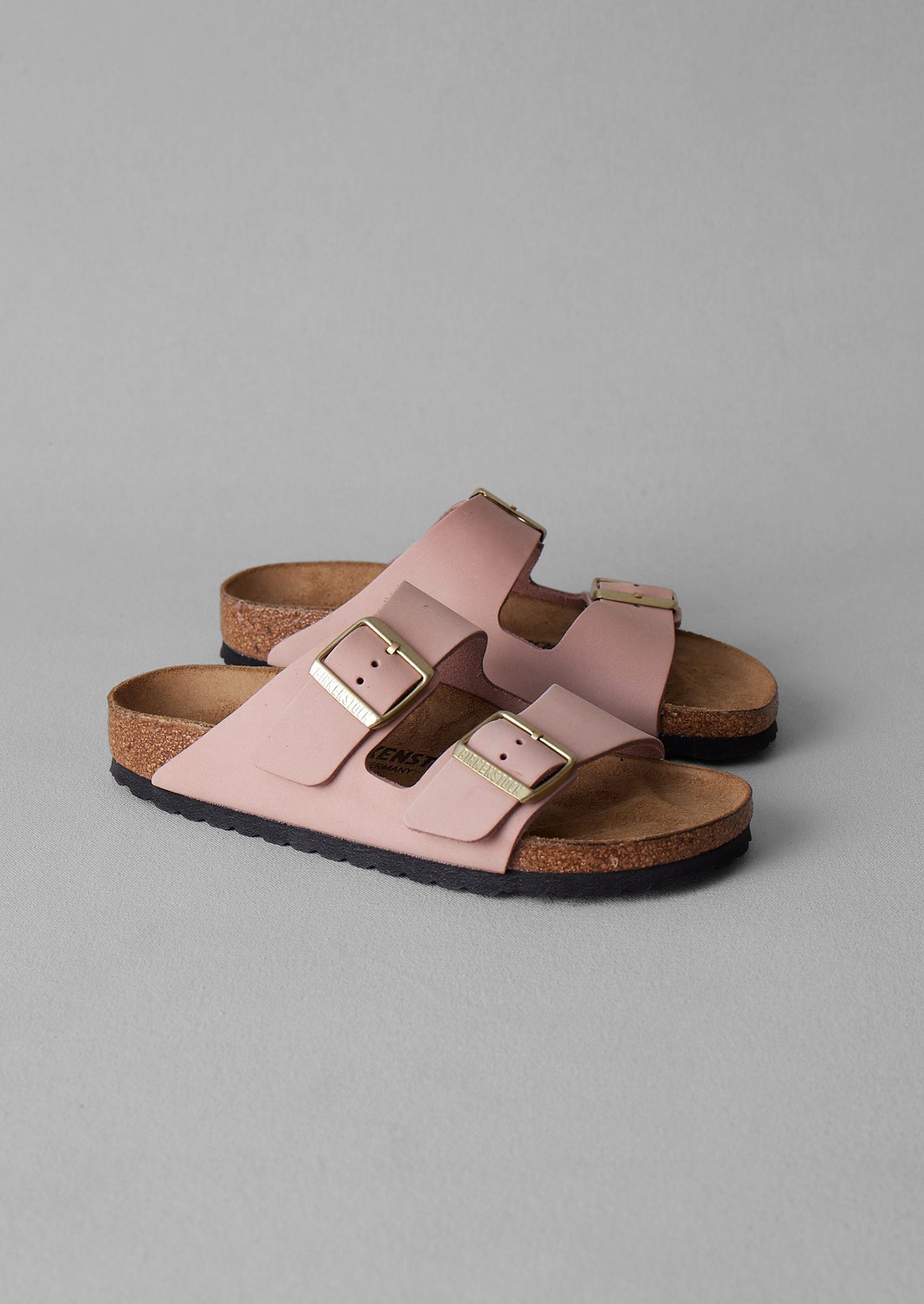 Birkenstock Arizona Nubuck Sandals | Soft Pink