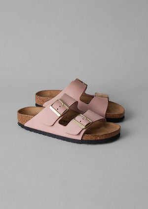 Birkenstock Arizona Nubuck Sandals | Soft Pink