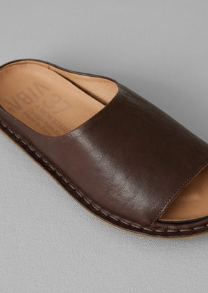 Vibae Open Toe Sandals | Cocoa Brown