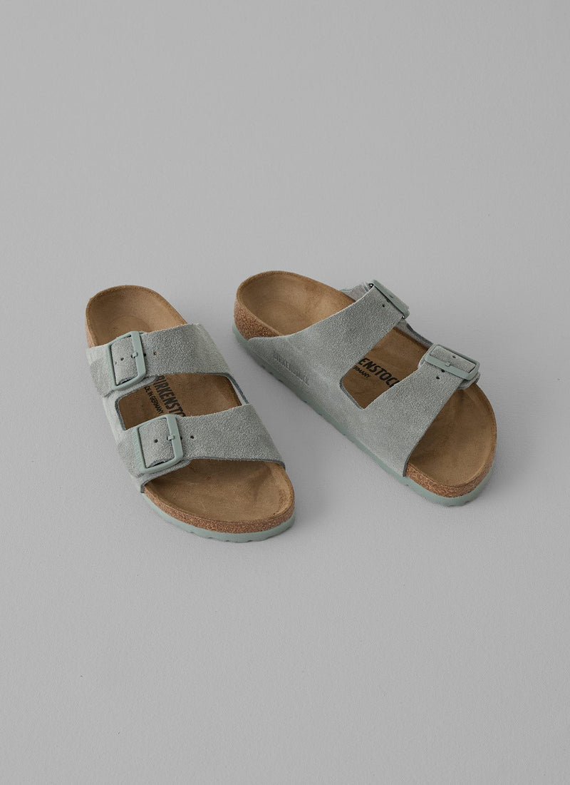 Birkenstock Suede Arizona Sandals | Sage