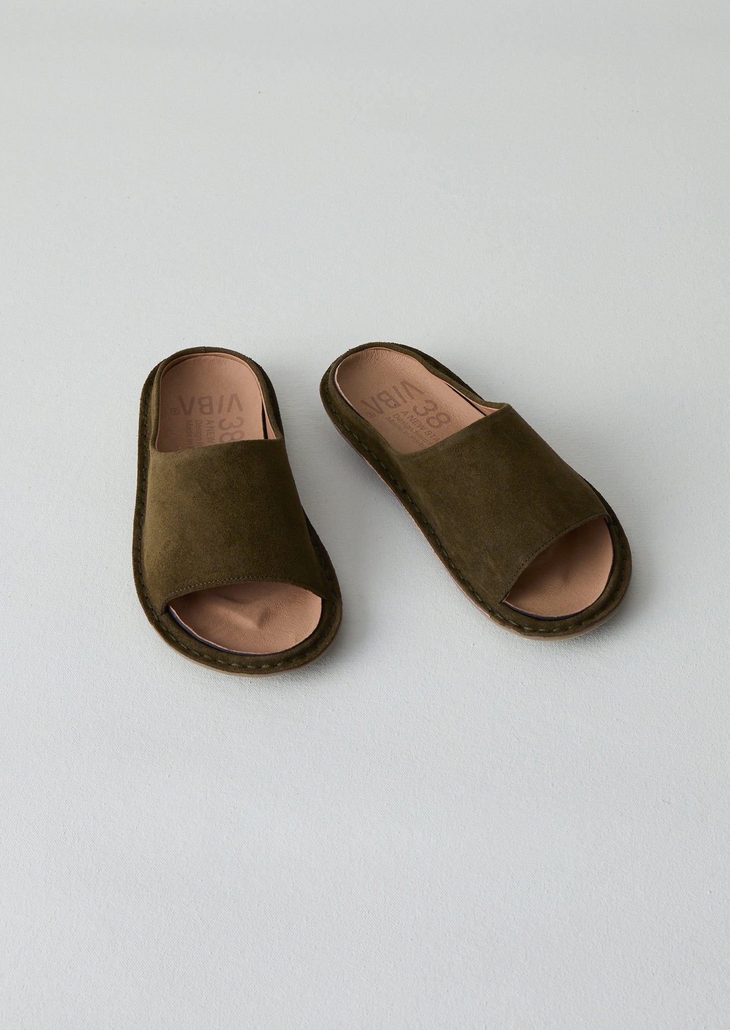 Vibae Open Toe Sandals | Olive