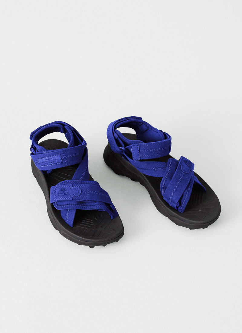 Flower Mountain Kaiso Sandals | Carmine Blue