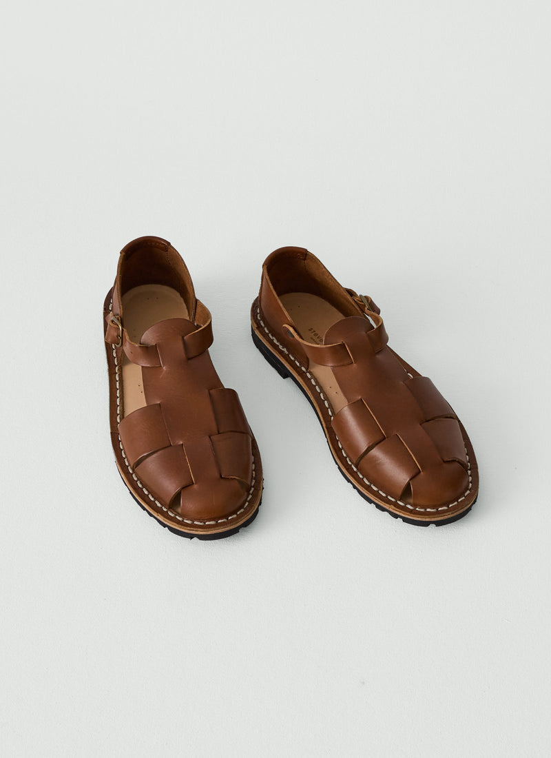 Steve Mono Maypole Sandals | Chocolate