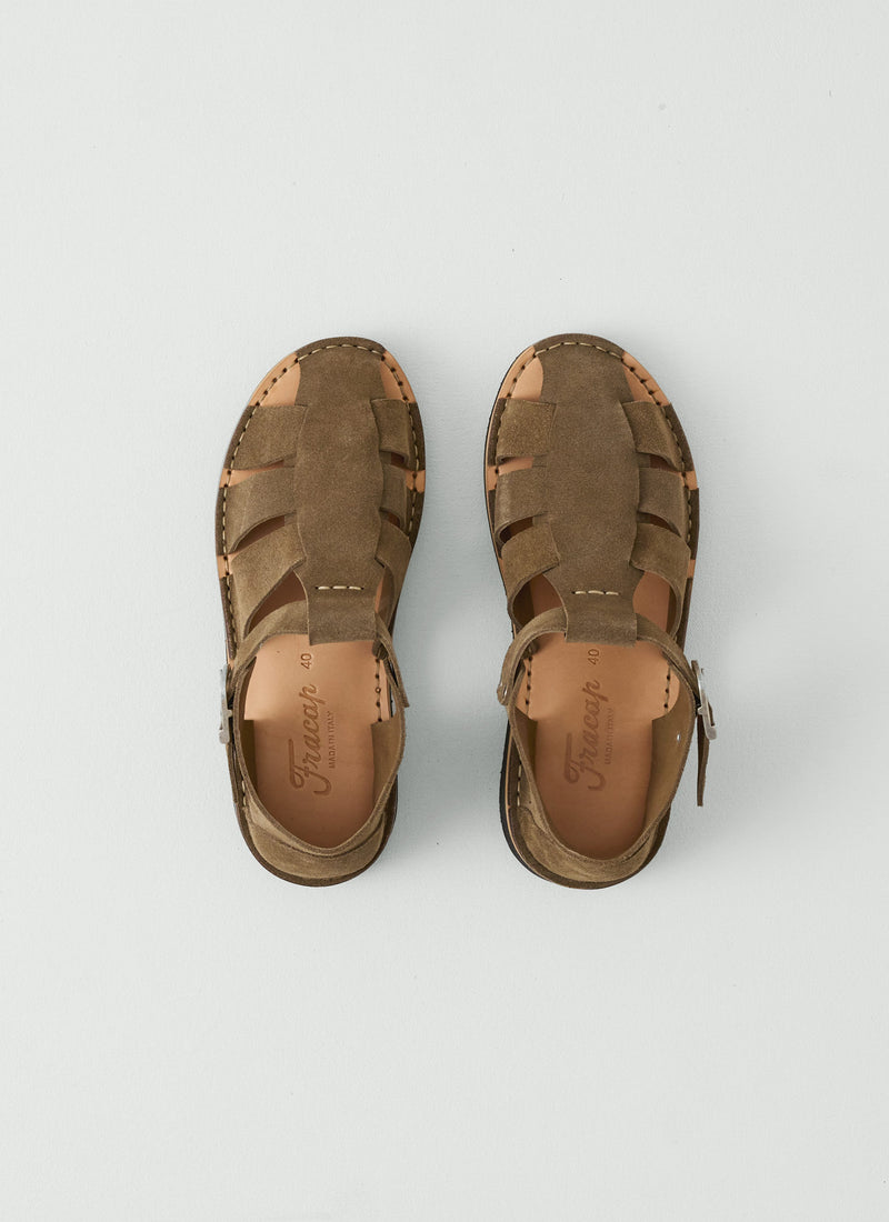 Fracap Fred Sandals | Oyster Grey