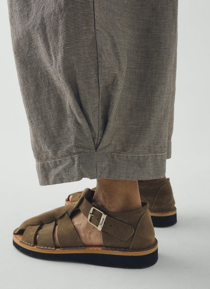 Fracap Fred Sandals | Oyster Grey