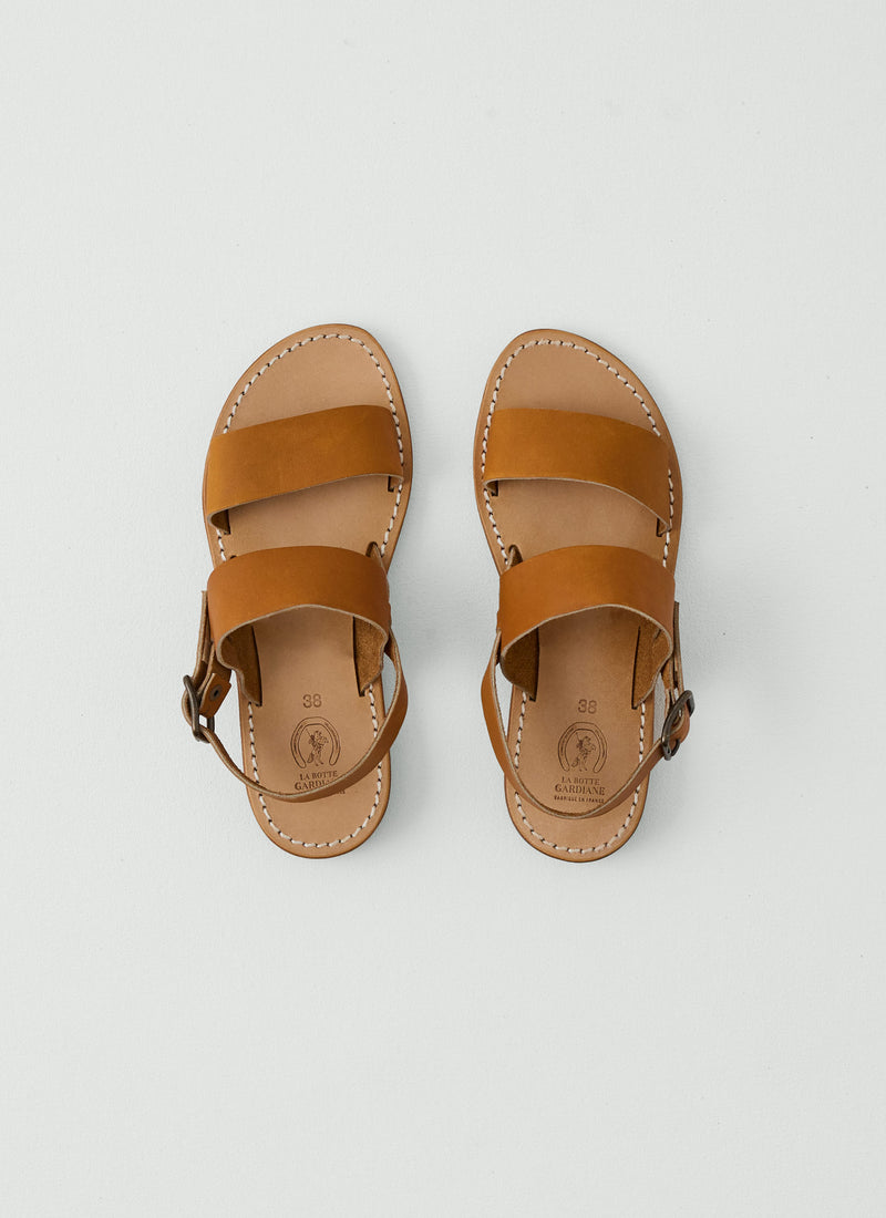 La Botte Gardiane Taize Leather Sandals | Natural
