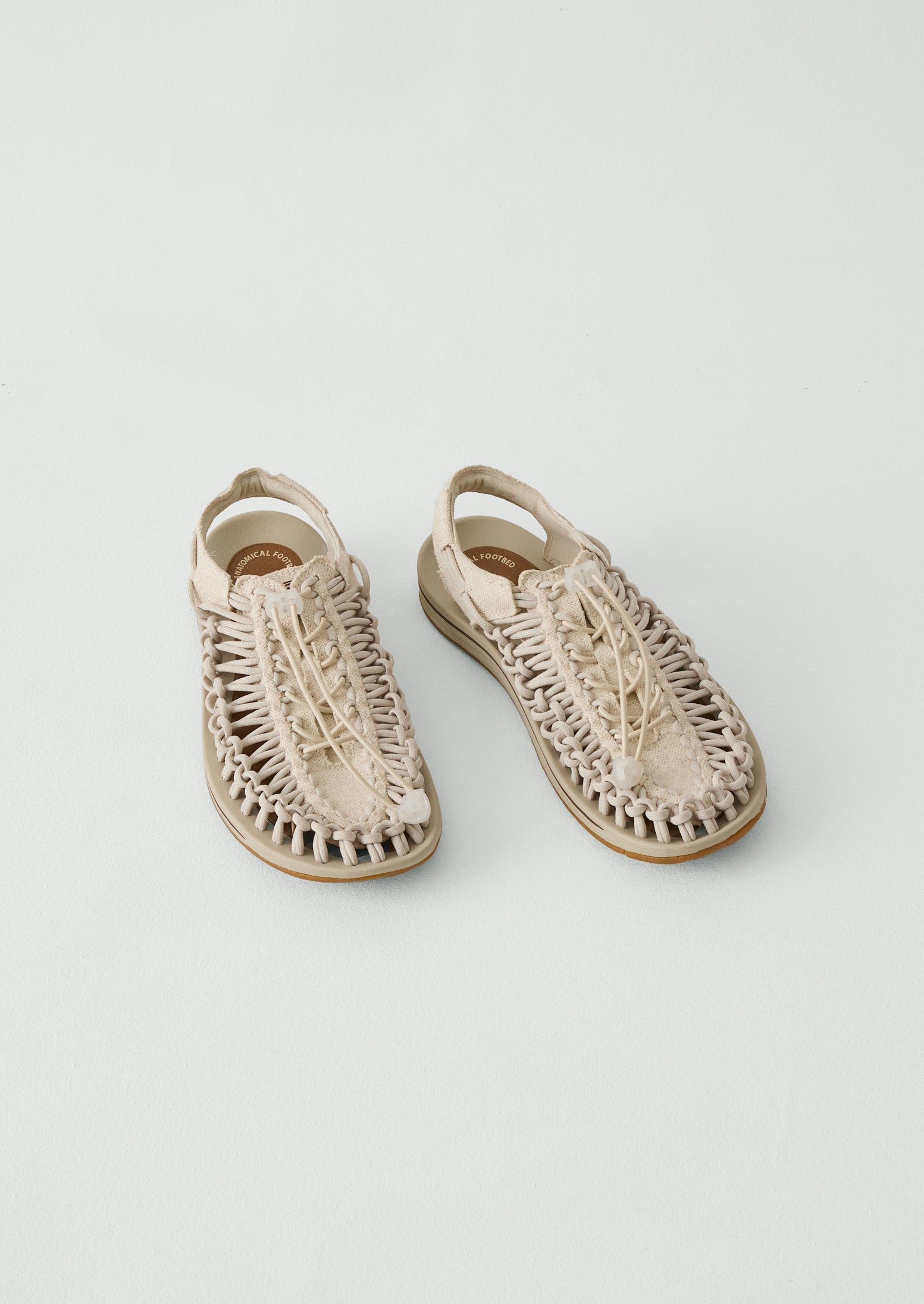 Keen Uneek Canvas Sandals | Natural/Birch | TOAST
