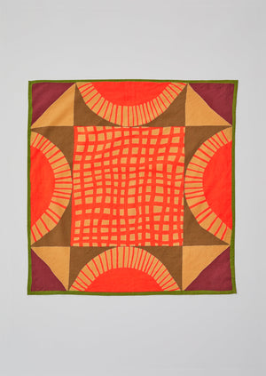 Carnival Print Cotton Bandana | Aurora