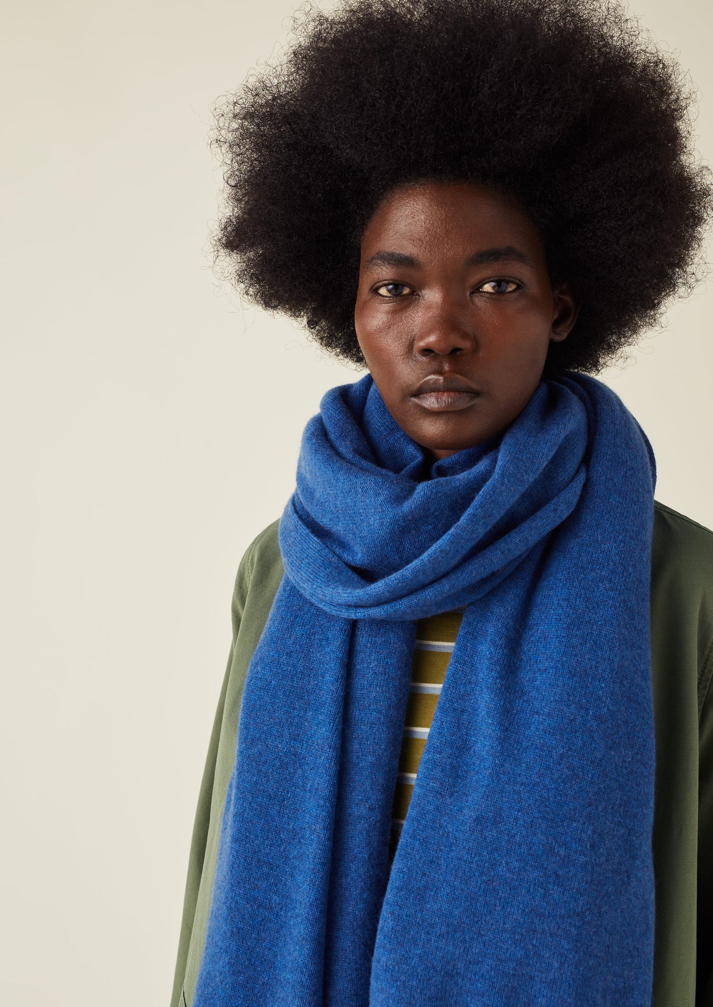 Cashmere Plain Scarf - House of Bruar