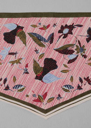 Floating Print Cotton Bandana | Multi